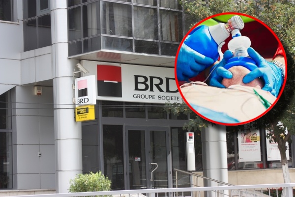 BRD banca angajat resuscitat