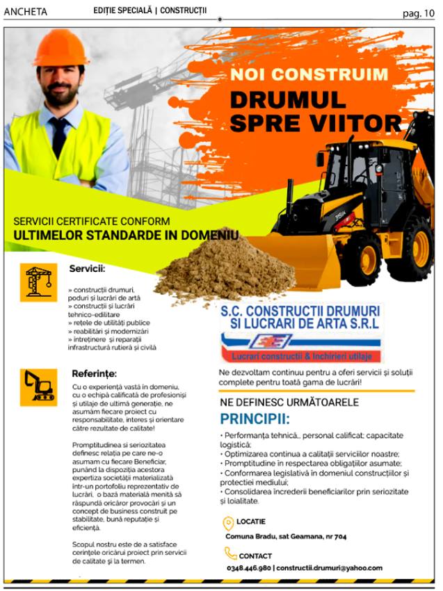 CDLA 1 - Construcții Drumuri și Lucrări de Artă – Experiență și Calitate CDLA