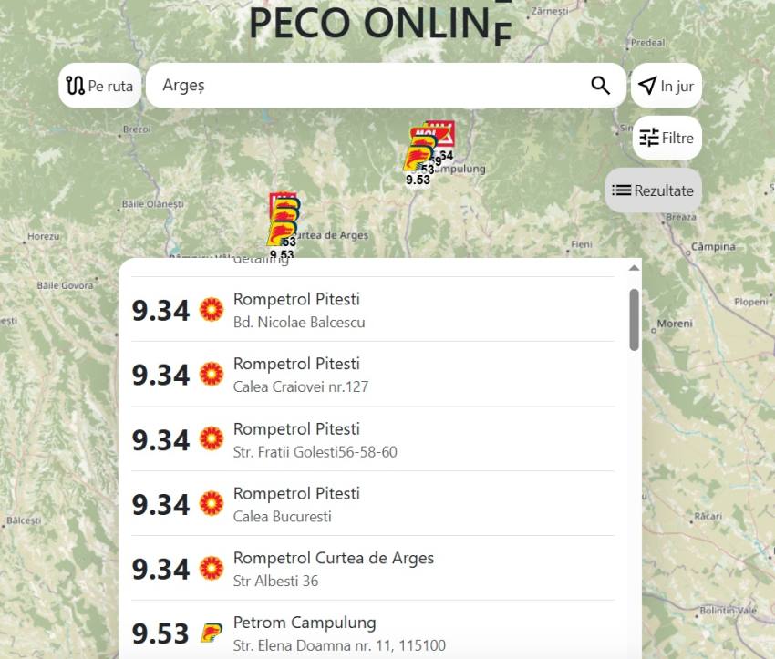 cats - Argeș: Motorina standard s-a ieftinit astăzi. Unde găsesc șoferii cele mai bune prețuri la carburanți