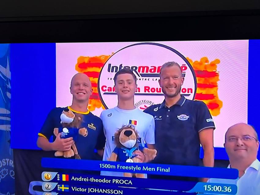 Piteșteanul Theo Proca - record național spectaculos la Mare Nostrum Swim Tour 2026 1 Theo Proca