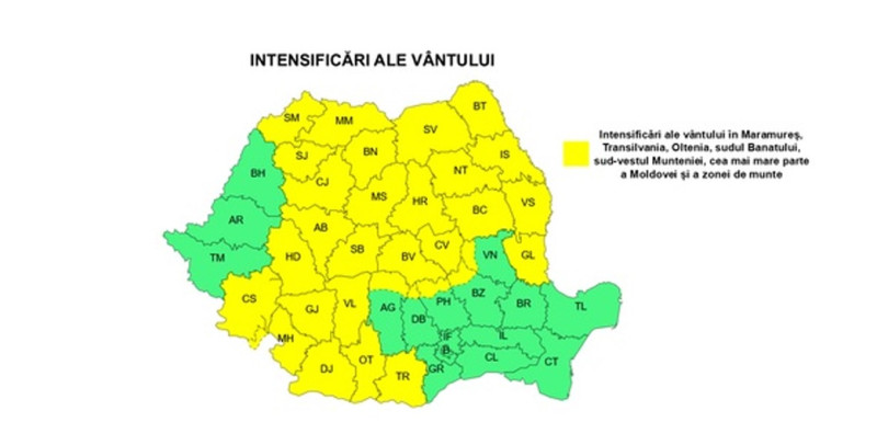 cod galben vânt