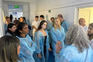 Schimb de experieță la SJU Pitești! Studenți din SUA și Spania