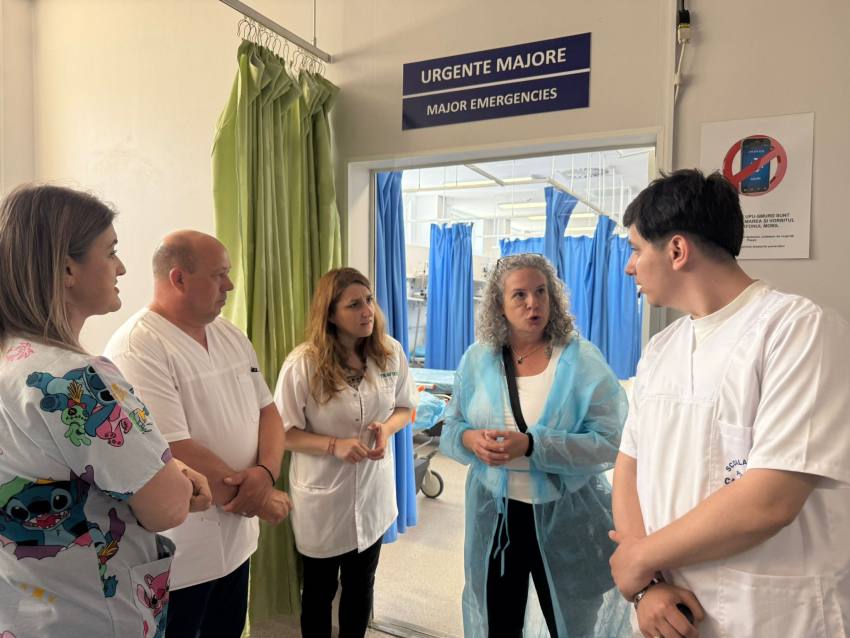 Schimb de experieță la SJU Pitești! Studenți din SUA și Spania