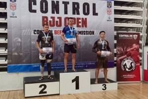 Pompier din Argeș, pe podium la o competiție națională de Brazilian Jiu-Jitsu