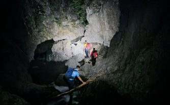 Turiști blocați în Valea lui Stan (1)