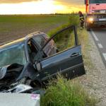 Update: Accident cu două victime în Argeș! O mașină a intrat într-un șanț 11 accident rociu