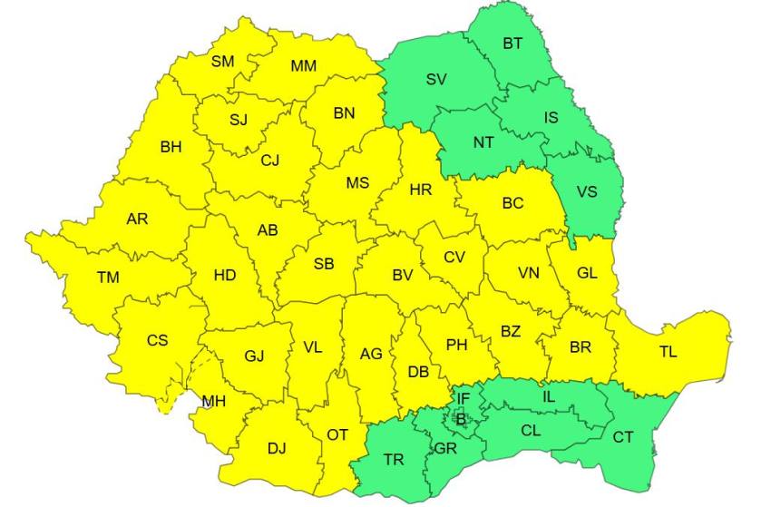 Cod galben de vreme rea