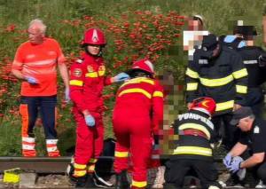 isu ialomita - Tragedie pe calea ferată. O femeie a murit, iar un copil de 5 ani a ajuns la spital