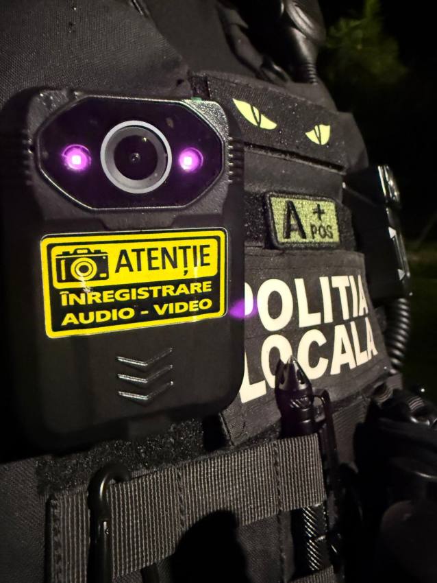 camere audio-video Poliția Locală Pitești