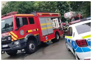 pompieri poliție Trivale Pitești