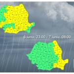 z 1 - Vijelii, grindină și ploi torențiale anunțate de ANM. Recomandările IGSU