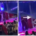acrobat căzut la circ Slatina