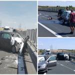page - Accident cu victime pe A1. Trafic deviat