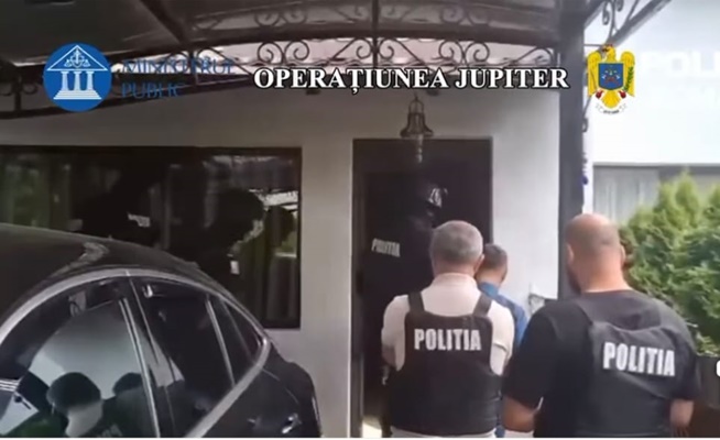 percheziții Sursă foto: captură video PÎCCJ