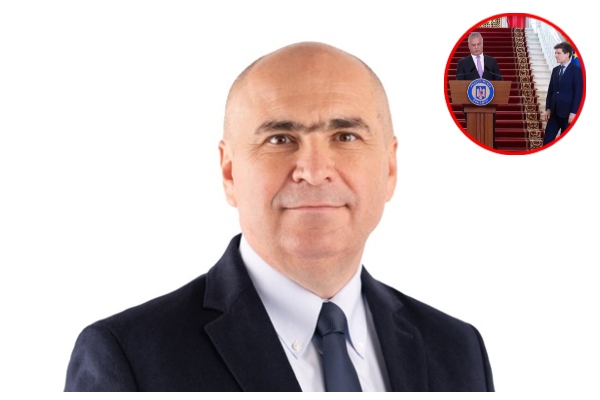 Sursă foto: Facebook Ilie Bolojan/ captură video Nicușor Dan