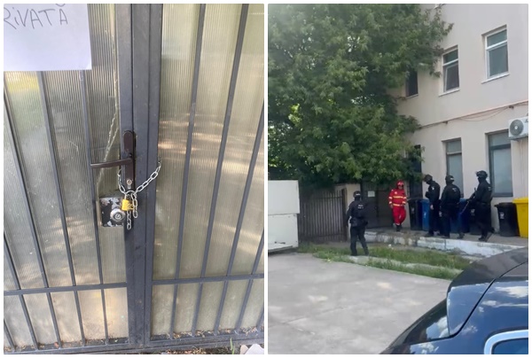 A îngrădit accesul locatarilor în bloc motivând că este proprietarul aleei de acces în clădire Sursă foto:MJ