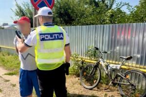 poliție biciclist alcool