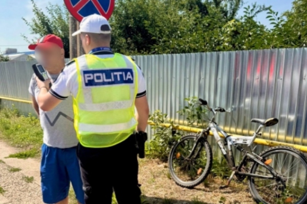 poliție biciclist alcool
