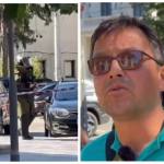 (VIDEO) Cum a declanșat un muncitor o alarmă de securitate în Pitești: „Mi-am dat seama că am uitat valiza” 11 alarmă falsă pitești muncitor valiză scule (1)