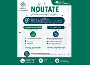 dr georgescu 2 - Clinica Dr. Georgescu din Pitești oferă servicii decontate prin CNAS: chirurgie generală, gastroscopie, colonoscopie și oftalmologie