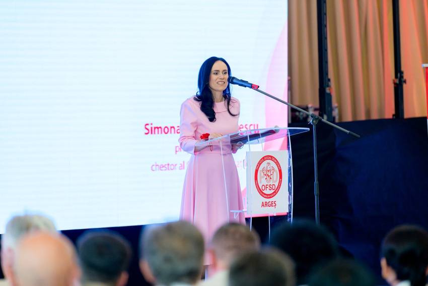 Deputata Simona Bucura-Oprescu, reconfirmată în funcția de președintă OFSD Argeș 1 Simona Bucura-Oprescu OFSD Argeș