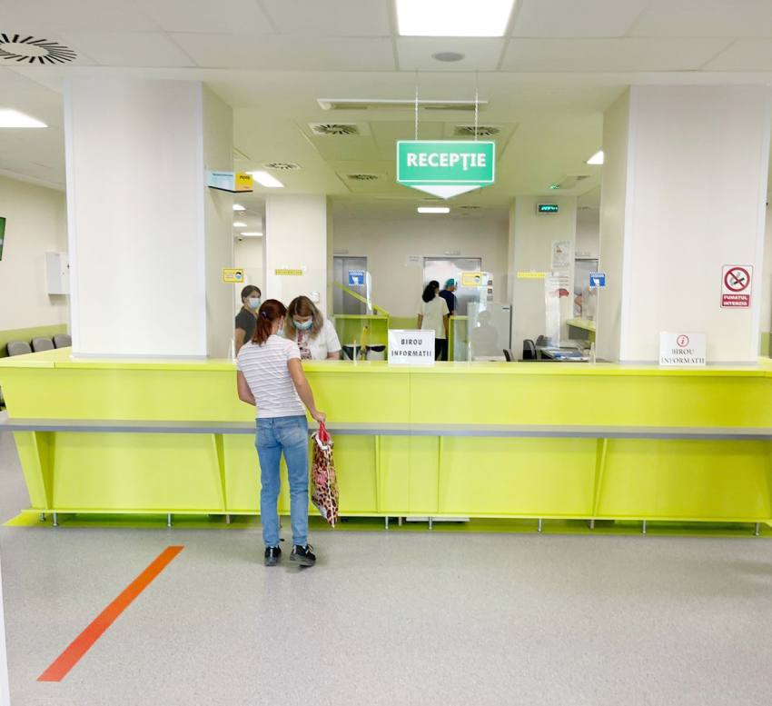 mioveni receptie - Spitalul Orășenesc Mioveni – medicina modernă, mai aproape de oameni