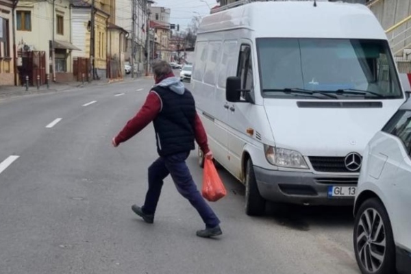 pieton amendat Poliția Locală Pitești (1)