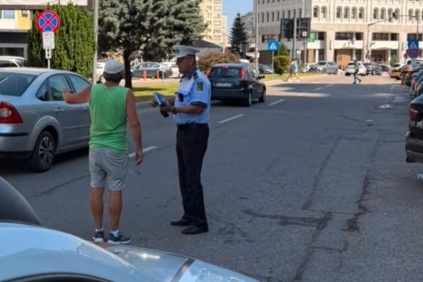 pieton amendat Poliția Locală Pitești