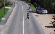 poliție polițist trafic șofer oprit