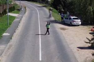 poliție polițist trafic șofer oprit