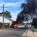 99e765ea 7e30 4768 b8ec 5a729845ef9d - Incendiu violent în Ștefănești! O mașină a luat foc