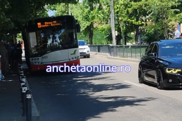 autobuz Publitrans biciclist lovit