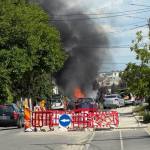 bd222da8 b679 4586 b7d6 57b79991f46b 1 - Incendiu violent în Ștefănești! O mașină a luat foc
