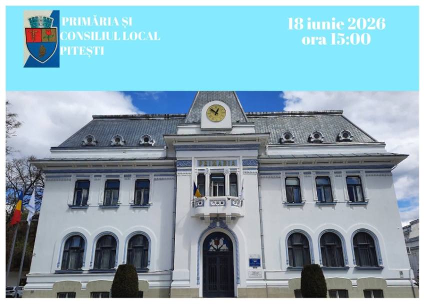 z 3 - Astăzi are loc o nouă ședință extraordinară a Consiliului Local Pitești