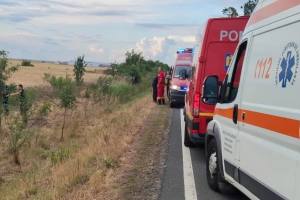 accident microbuz Arad