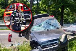 accident Bascov pompier Constantin Dragoș Sorin