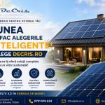 promobare fotovoltaice - Panouri fotovoltaice în Pitești: DeCris.ro promovează investițiile inteligente în energie verde