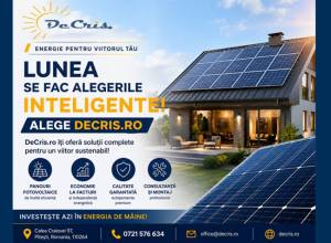 promobare fotovoltaice - Panouri fotovoltaice în Pitești: DeCris.ro promovează investițiile inteligente în energie verde