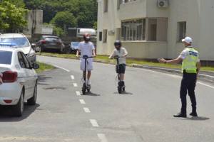 poliție argeș trotinete electrice