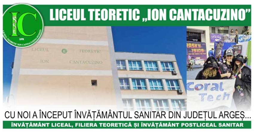 z 3 1 - Liceul Teoretic ,,Ion Cantacuzino" - – Cu noi a început învățământul sanitar din județul Argeș