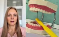 Foto descriptiv. Sursă foto: FB Clinica Dentară Dr Eftimie și screenshot video.