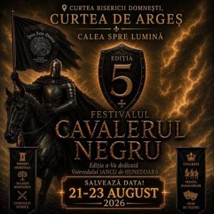 729855937 1808614573855527 7383679248423276779 n - Curtea de Argeș. Festivalul „Cavalerul Negru” revine cu cea de-a V-a ediție