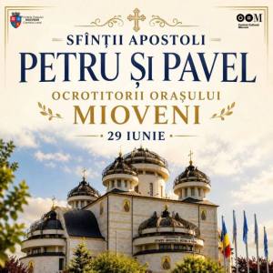 732889271 2026784964596803 3074761562183298714 n 1 - Sfinții Apostoli Petru și Pavel – Ocrotitorii spirituali ai orașului Mioveni