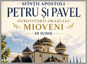 z 5 - Sfinții Apostoli Petru și Pavel – Ocrotitorii spirituali ai orașului Mioveni