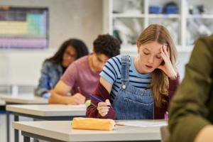 elevi examen BAC