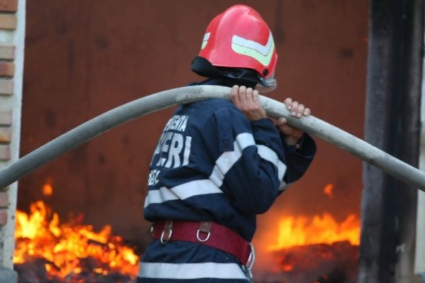 incendiu pompieri