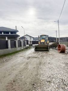 Lucrari Bascov -  În Bascov, continuă investițiile în infrastructură