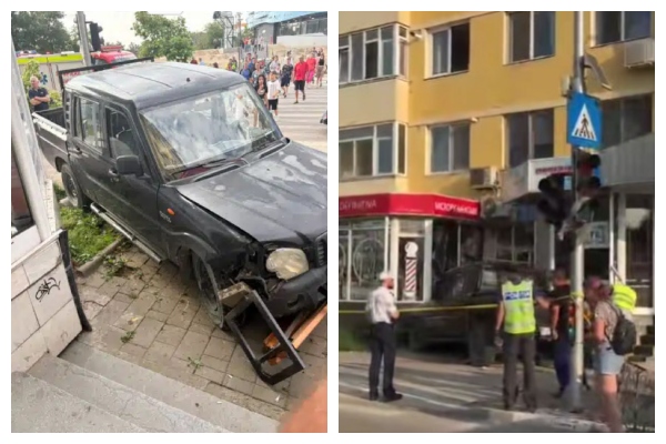 accident tulcea femeie bancă