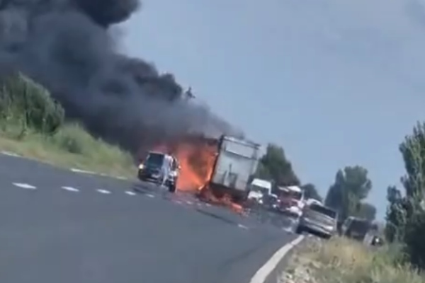 incendiu tir ulei DN 25