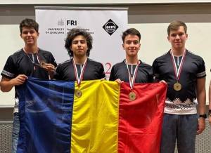 Trei medalii de aur și una de argint pentru elevii români la Olimpiada de Informatică a Europei Centrale 2026 Sursă foto: Ministerul Educației